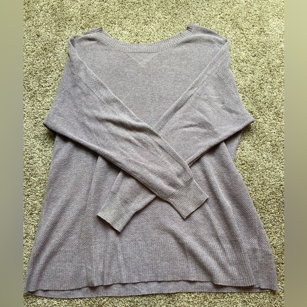 American Eagle, lightweight sweater, extra large, purple